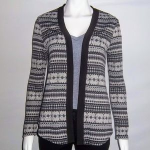 Self Esteem Tribal Print Cardigan Size Juniors M